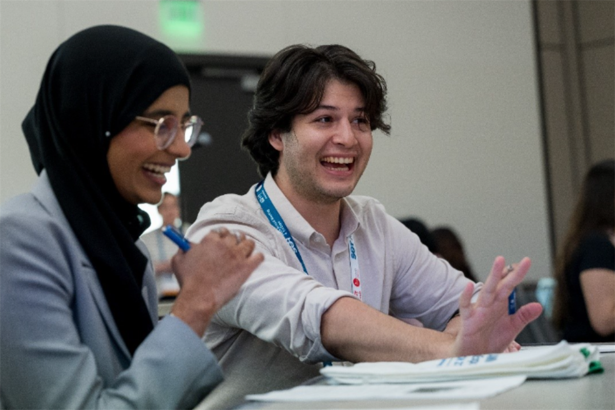 Mentors and students at the UDP Opening Event 